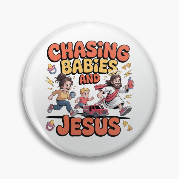 Item preview, Chasing Babies and Jesus designed and sold by ByBryteG.