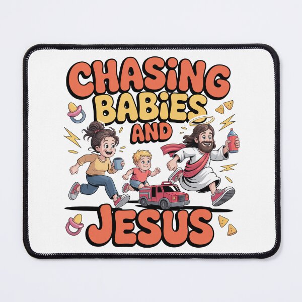 Item preview, Chasing Babies and Jesus designed and sold by ByBryteG.