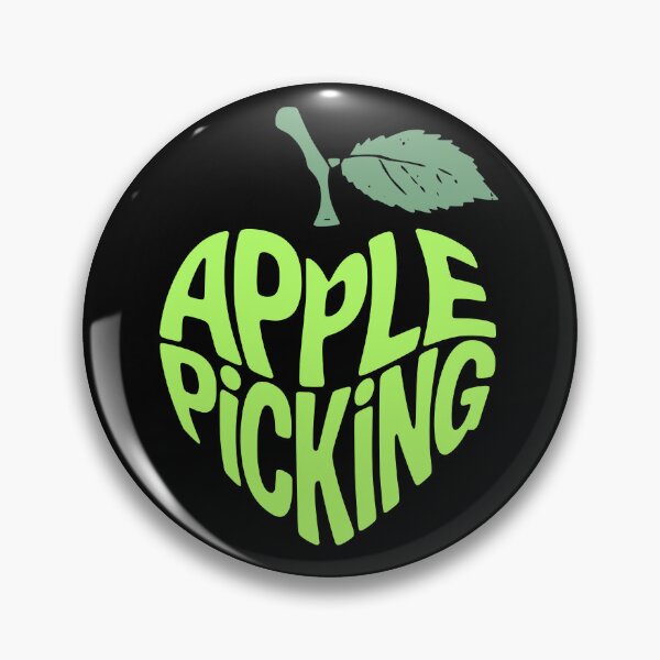 Item preview, Apple picking typography designed and sold by Graffik-Peeps.