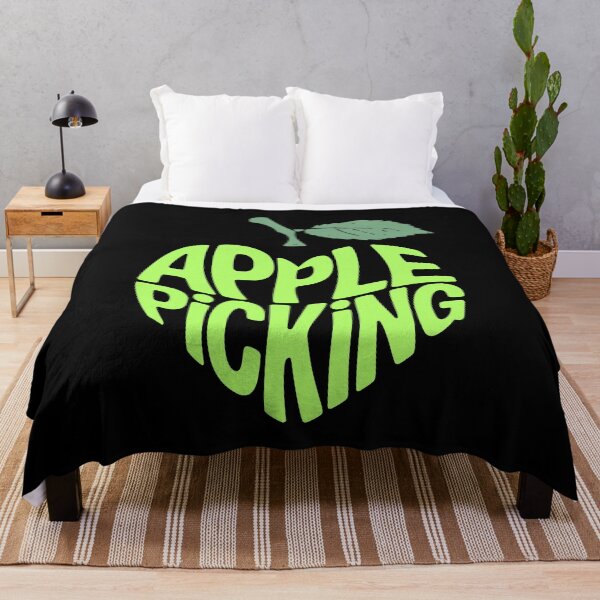 Item preview, Apple picking typography designed and sold by Graffik-Peeps.