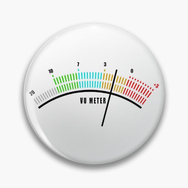 Artikelvorschau, Analoges VU-Meter entworfen und verkauft von Angry Swan Designs.