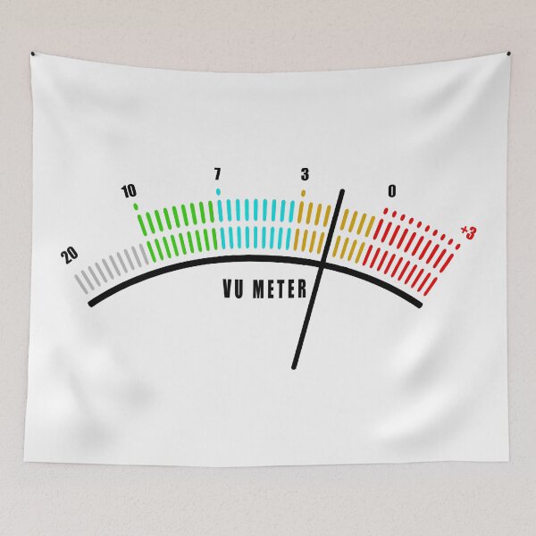 Item preview, Analog VU Meter designed and sold by Angry Swan Designs.