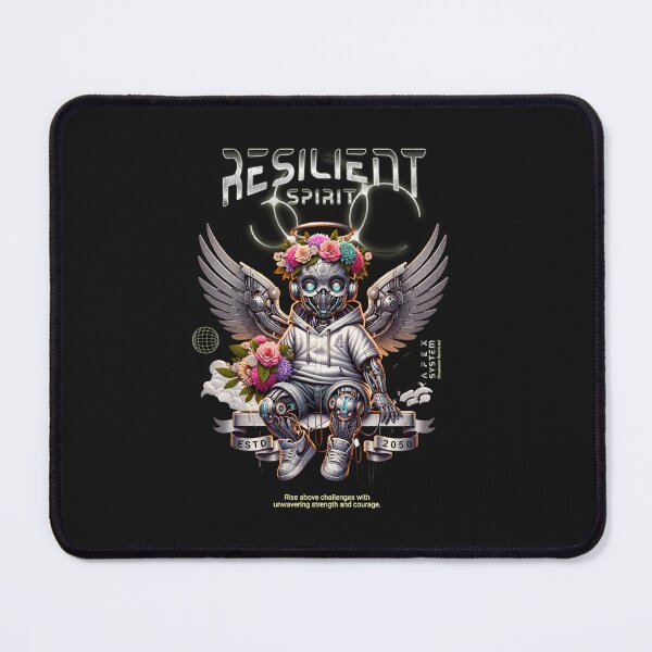 Item preview, Resilient Spirit Cyber Angel Art designed and sold by HasHs.