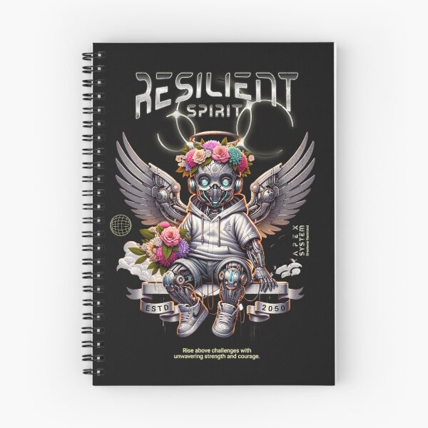 Item preview, Resilient Spirit Cyber Angel Art designed and sold by HasHs.