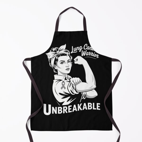 Item preview, Lung Cancer Warrior Unbreakable designed and sold by savrmiller.