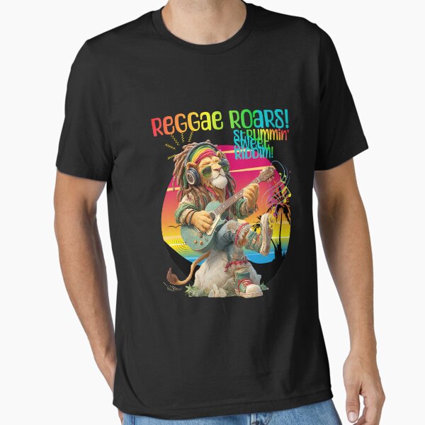 Artikel-Vorschau von Reggae brüllt! T-Shirt, designt und verkauft von BIDAinspired.