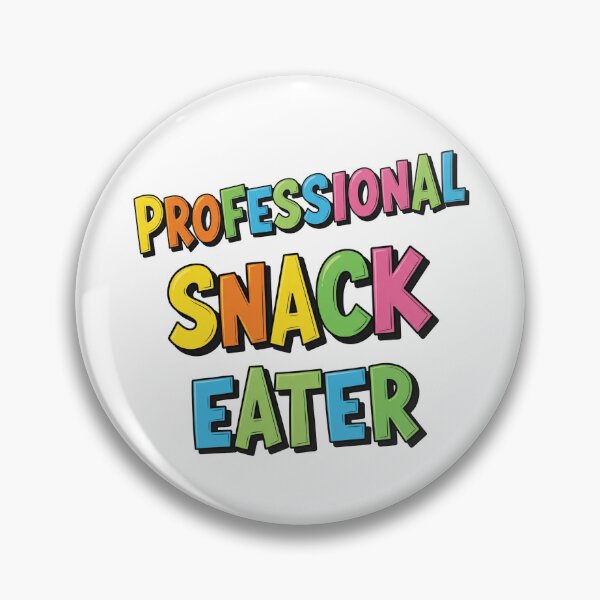 Item preview, Professional Snack Eater - Fun Typography designed and sold by AleksKos.