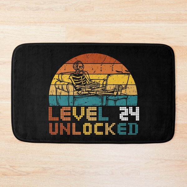 Item preview, Gaming Vintage 24th Birthday Gift 24 Year Old Men Women Gamer Classic Funny T-Shirt designed and sold by OldSkullDesigns.