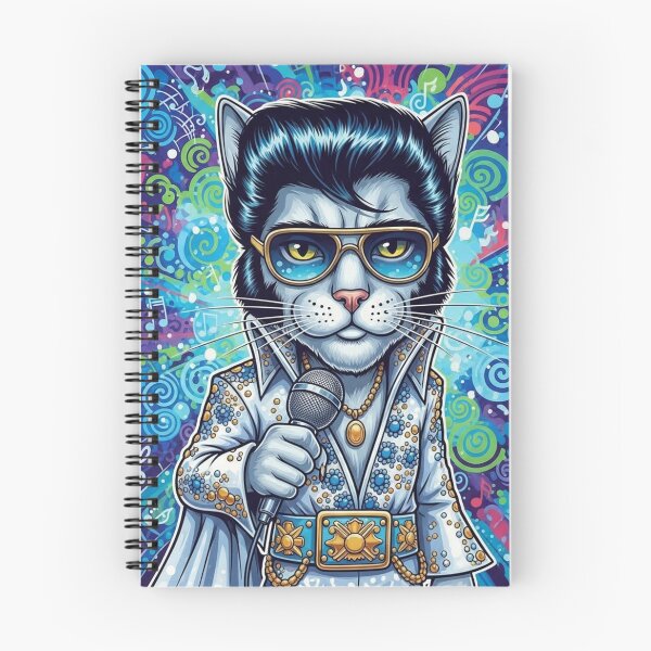 Item preview, Pawvis Purrsley – The King of Meow’n’Roll designed and sold by Nine Lives Tour.