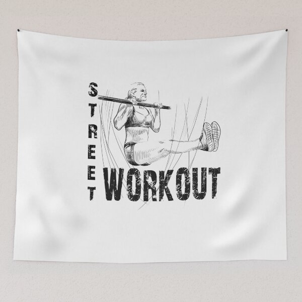 Item preview, street workout girl designed and sold by sibosssr.