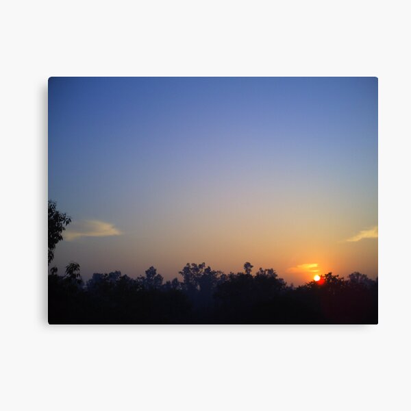 A Golden Sunrise... Canvas Print