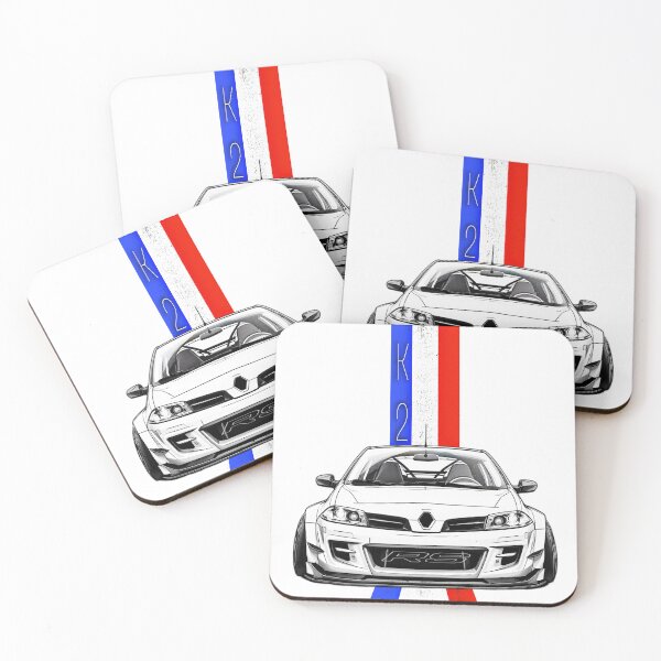 Item preview, French racing icon with flag in the background designed and sold by Driven Icons Prints.