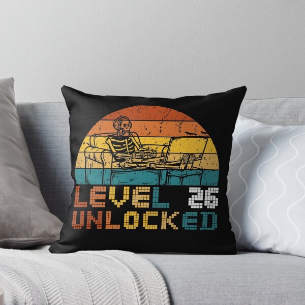 Item preview, Gaming Vintage 26th Birthday Gift 26 Year Old Men Women Gamer Classic Funny T-Shirt designed and sold by OldSkullDesigns.