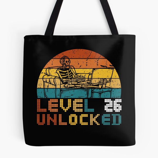 Item preview, Gaming Vintage 26th Birthday Gift 26 Year Old Men Women Gamer Classic Funny T-Shirt designed and sold by OldSkullDesigns.