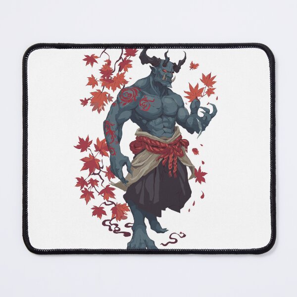 Item preview, Japanese Oni Demon Red Curse designed and sold by bapupa.