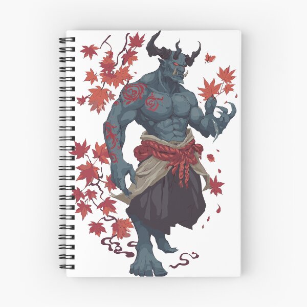 Item preview, Japanese Oni Demon Red Curse designed and sold by bapupa.