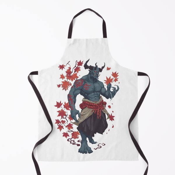 Item preview, Japanese Oni Demon Red Curse designed and sold by bapupa.