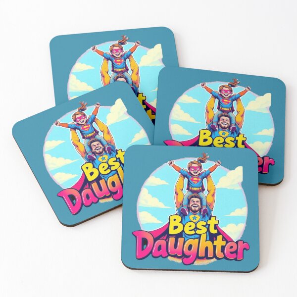 Item preview, Best Daughter Superhero T-shirt | Matching Family Outfit | Super Daughter Gift designed and sold by TheGaliyaStudio.