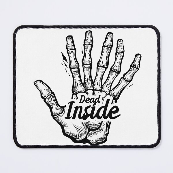 Item preview, Dead Inside - Skeleton Hand Drawing designed and sold by NADARTDOM.