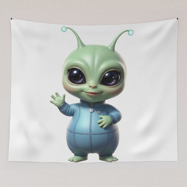 Item preview, The Cutest Alien designed and sold by 4rtistcDrift.