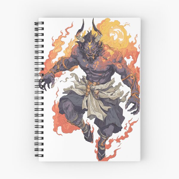 Item preview, Japanese Oni Demon Flame Roar designed and sold by bapupa.
