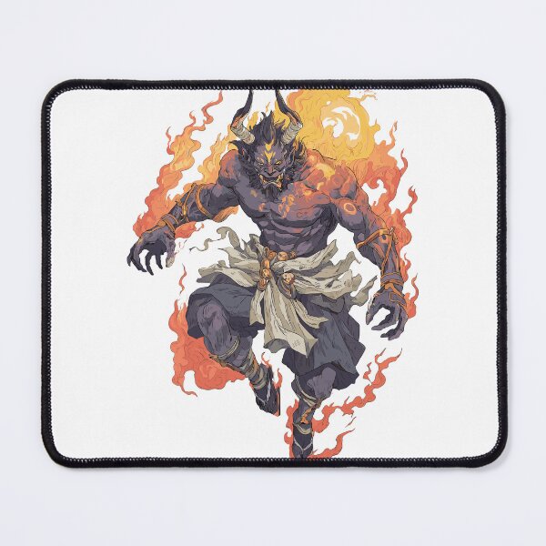 Item preview, Japanese Oni Demon Flame Roar designed and sold by bapupa.