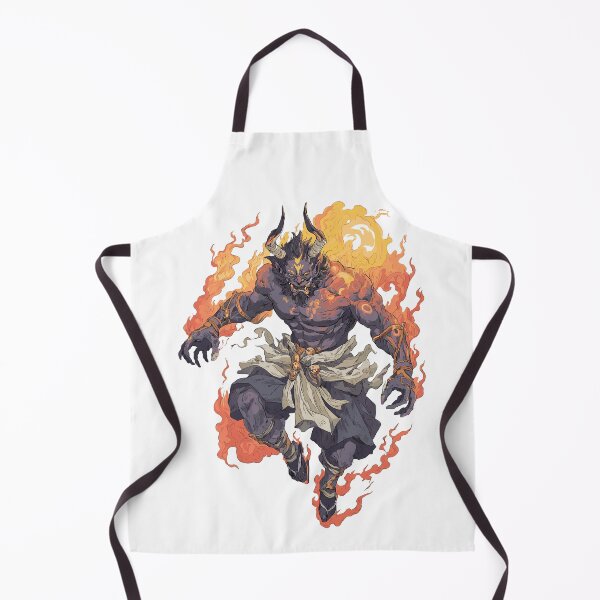 Item preview, Japanese Oni Demon Flame Roar designed and sold by bapupa.