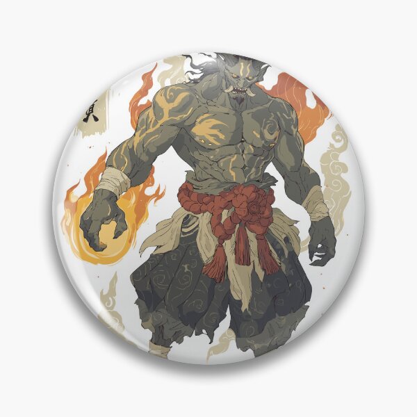 Item preview, Mythical Oni Demon Creature designed and sold by bapupa.