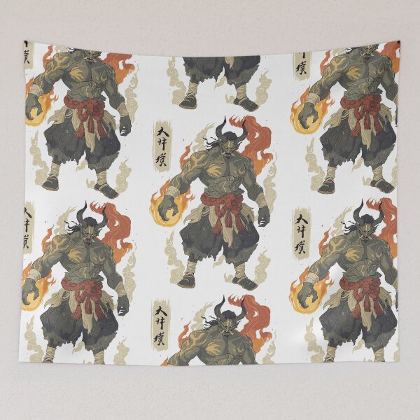 Item preview, Mythical Oni Demon Creature designed and sold by bapupa.