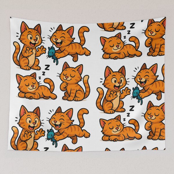Item preview, Cheeky cats designed and sold by FreddyE.