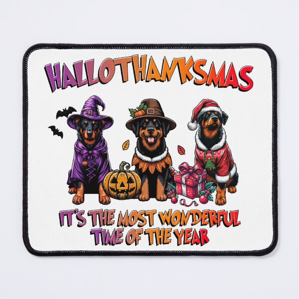 Item preview, Beauceron Halloween Thanksgiving Christmas designed and sold by doodIllustrate.