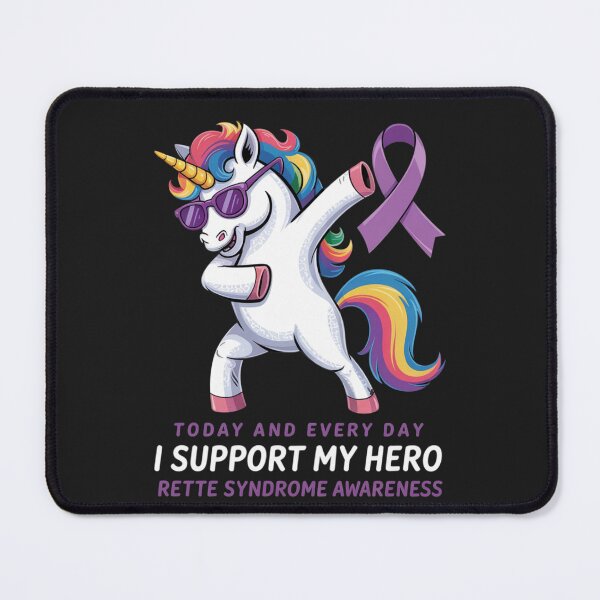 Item preview, Every Day I Support My Hero Rett Syndrome Awareness designed and sold by ConceptualVibes.