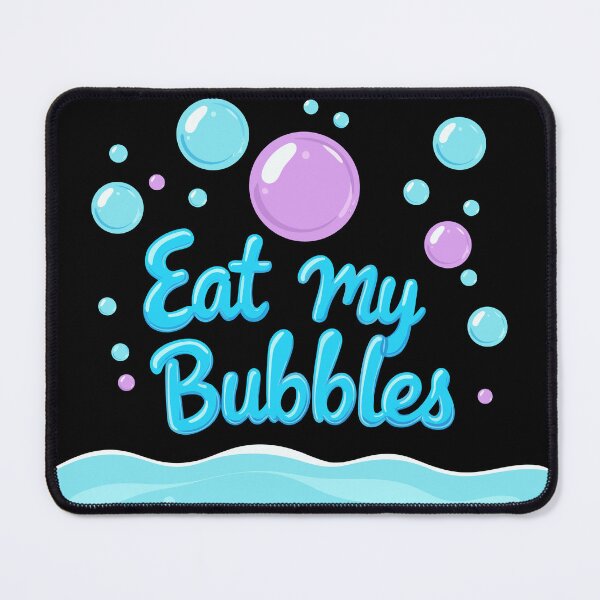 Item preview, Eat My Bubbles Funny Swimmer Quote Design designed and sold by pawsome purrfect.