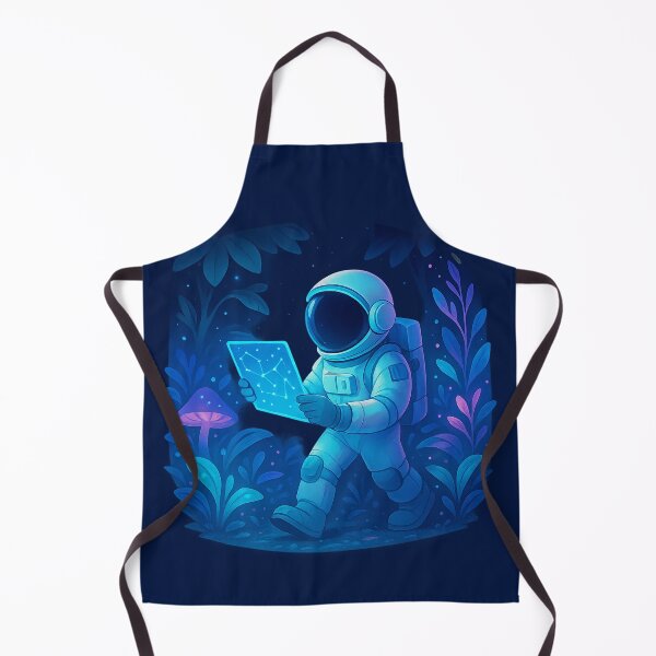 Item preview, Neon Forest Explorer: A Cosmic Nightwalk designed and sold by HEERMANArt.