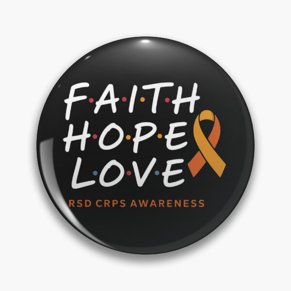 Item preview, Faith Hope Love RSD CRPS Awareness designed and sold by ConceptualVibes.