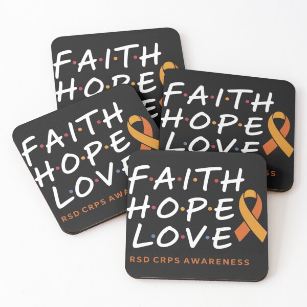 Item preview, Faith Hope Love RSD CRPS Awareness designed and sold by ConceptualVibes.