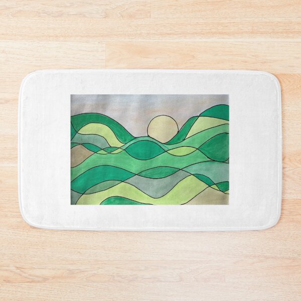 Item preview, Country rolling hills - water colour paint designed and sold by Keljawa64.