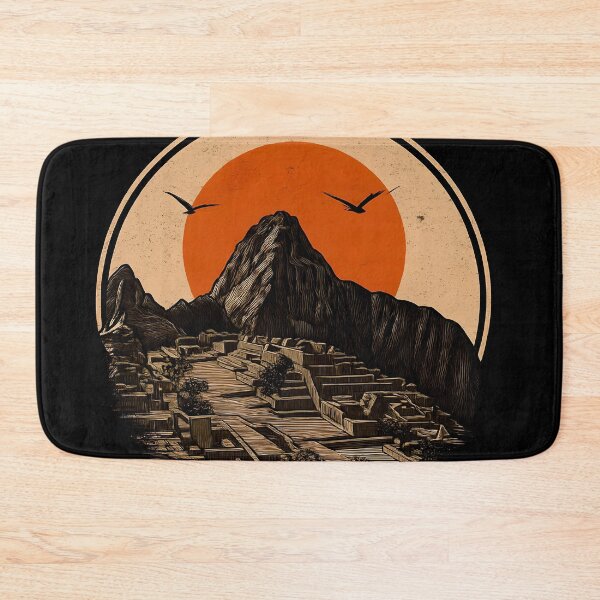 Item preview, Peru Machu Picchu travel poster designed and sold by paulrommer.