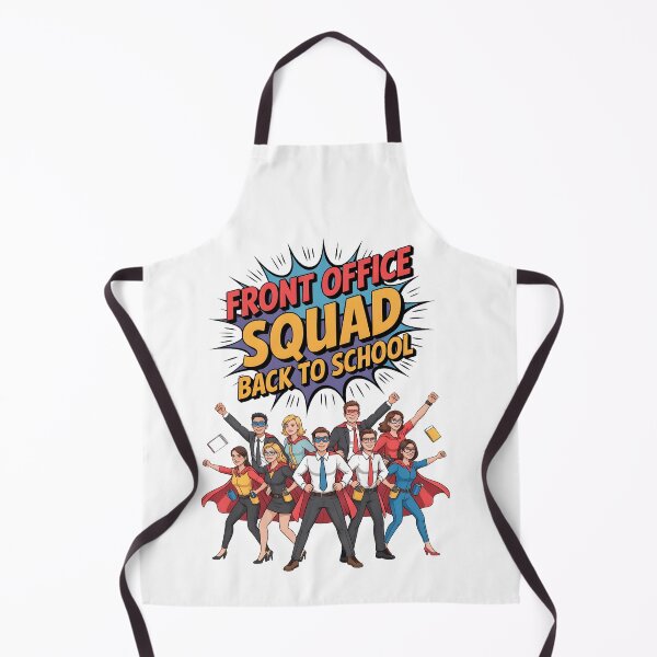Item preview, Front Office Squad Back to School – Superhero Team Power designed and sold by Stock4U.