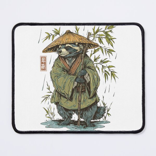 Item preview, Japanese Tanuki Yokai Gentle Paws designed and sold by bapupa.