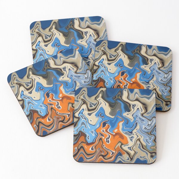 Item preview, Colorful, abstract, wave-like patterns designed and sold by Sigtrix.