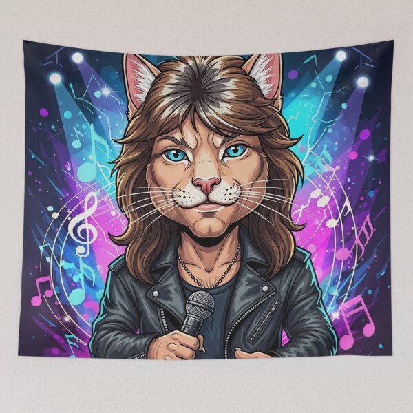 Item preview, Bon Meowi – Livin’ on a Paw-er designed and sold by Nine Lives Tour.