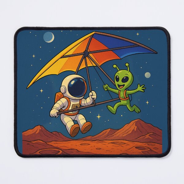 Item preview, Mars Glide: Riding the Red Winds designed and sold by HEERMANArt.