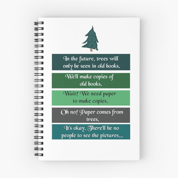 Item preview, There'll Be No Trees designed and sold by WandaRichards.