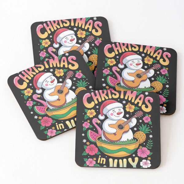 Item preview, Funny Dabbing Snowman Christmas In July Tie Dye Summer Beach designed and sold by ConceptualVibes.