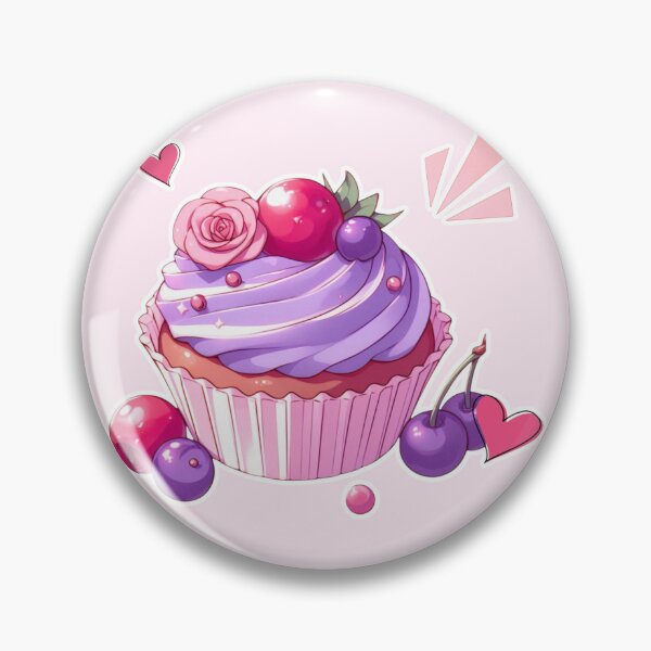 Item preview, Anime Cake – Colorful Kawaii Dessert | Cute Manga Style Food designed and sold by Sugar Wisdom .