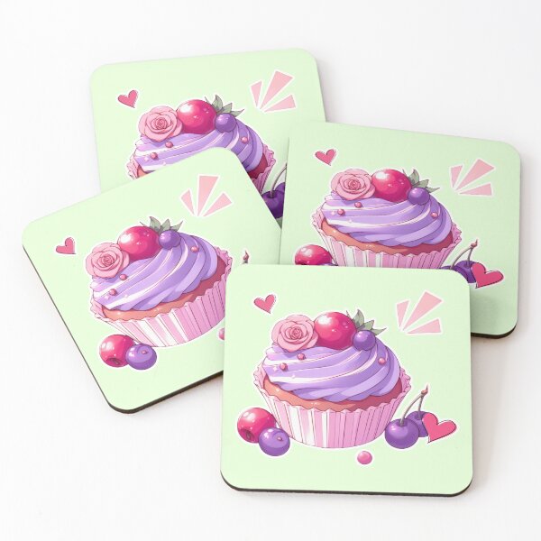 Item preview, Anime Cake – Colorful Kawaii Dessert | Cute Manga Style Food designed and sold by Sugar Wisdom .