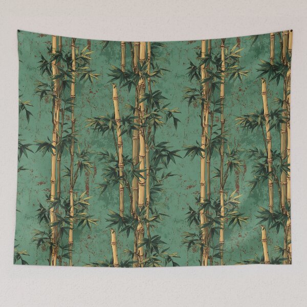 Item preview, Japanese Bamboo Pattern Zen Rhythm designed and sold by bapupa.