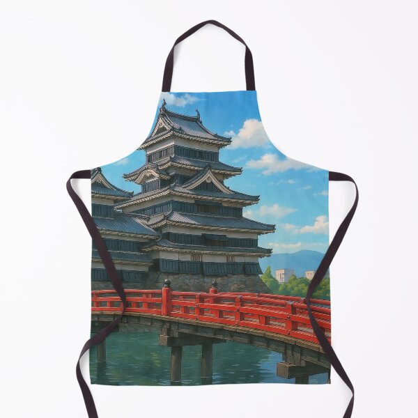 Item preview, Matsumoto Castle and Vermillion Bridge designed and sold by Takeda-art.