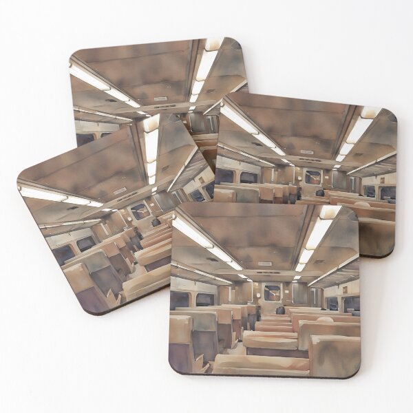 Item preview, Lone Commute designed and sold by RCWatercolours.